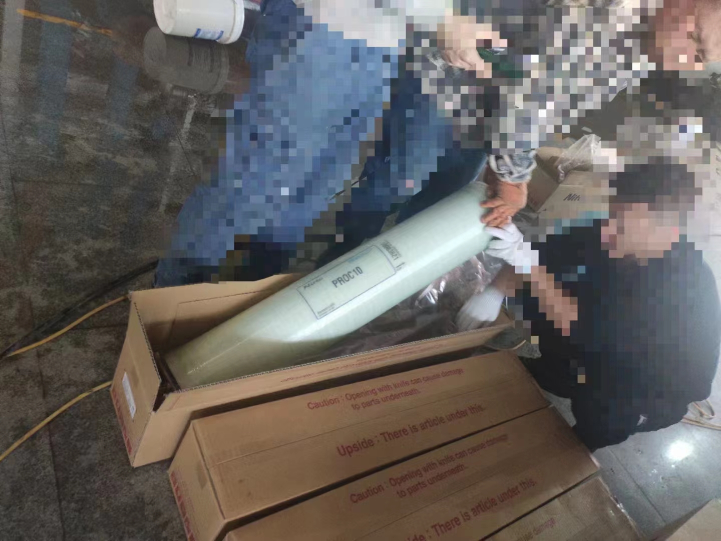 海德能PROC10反渗透膜武汉蓝膜安装现场图.jpg